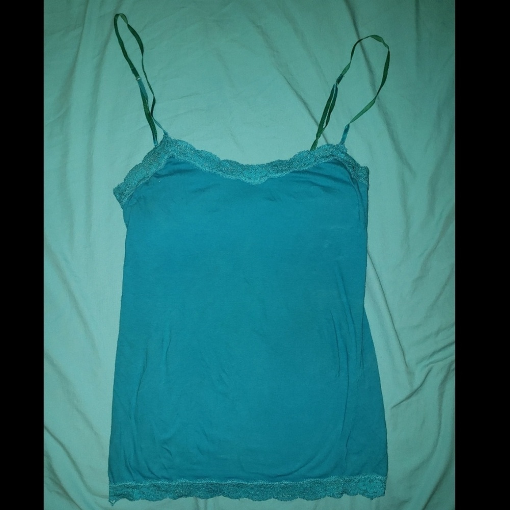 Aeropostale teal tank top